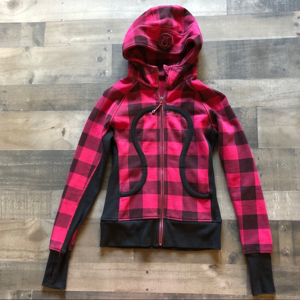 Lululemon Lumberjack Buffalo Plaid Scuba Hoodie II